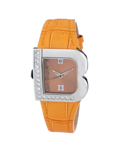Laura Biagiotti Montre Femme LB0001L-06Z Cadran Blanc Ø33mm Élégante
