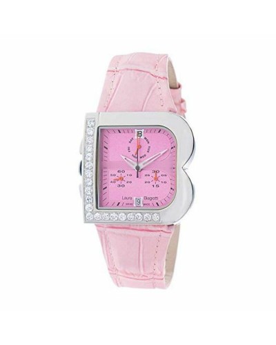 Laura Biagiotti Reloj de Mujer LB0002L-ROZ Rosa Ø33mm - Estilo y Elegancia
