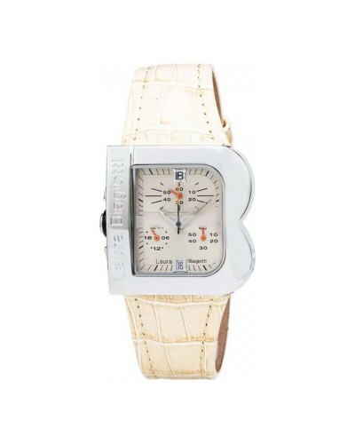 Laura Biagiotti Reloj de Mujer LB0002L-11, Esfera Blanca Ø33mm - Elegante & Chic

