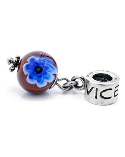 Viceroy Perlina VMB0034-24 Viola 1cm - Ciondolo Charm Argento
