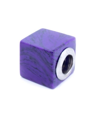 Perle Viceroy Lila 1cm - Damen Anhänger Edelstahl
