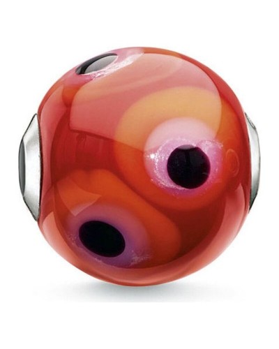 Naisten helmet Thomas Sabo K0284-017-10 Punainen 1,2 cm