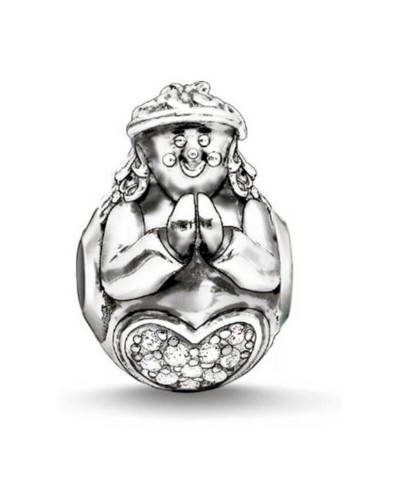 Dampärlor Thomas Sabo SET0359-494-11-L4013 Silvrig 1 cm