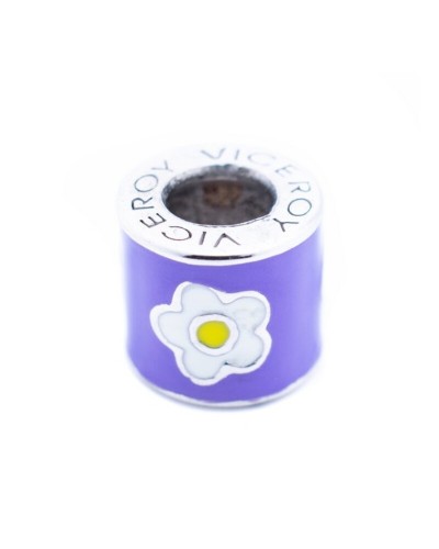 Viceroy Perlina Mujer Morado 1cm - Colgante para Pulseras y Collares
