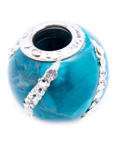 Viceroy Perlina Mujer Turquesa 1cm - Colgante Plata Moda VMM0312-24
