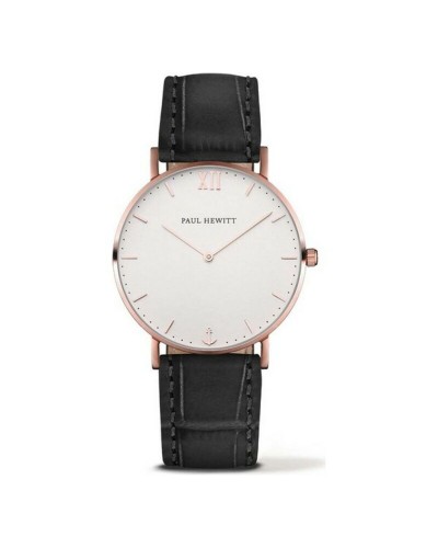 Paul Hewitt Signature Reloj Unisex Plata Blanco Ø39mm - Estilo Minimalista
