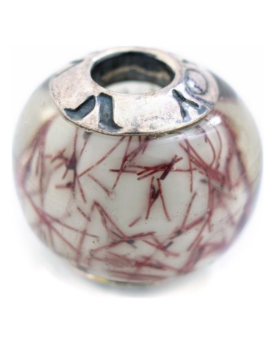 Viceroy Perlina Donna Grigia 1cm - Ciondolo Elegante per Bracciale e Collana
