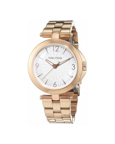 Nautica Montre Femme Ø 36mm - Style Décontracté Élégant - Parfait Pour Tous Les Jours
