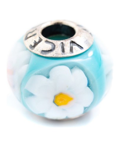 Viceroy Perlina Azzurra Donna VMB0041-23 - Ciondolo 1cm Argento
