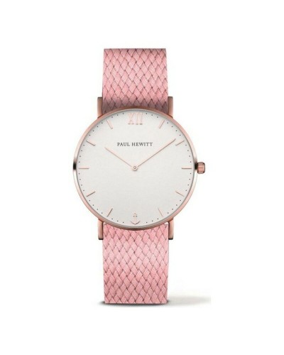 Paul Hewitt Unisex Uhr 39mm - Silber, Weiß - Nautischer Stil
