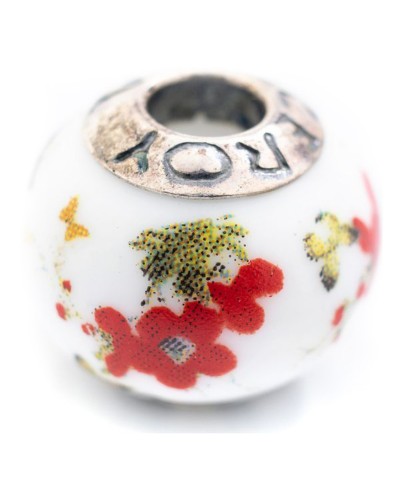 Naisten helmet Viceroy VMB0046-24 Valkoinen 1 cm