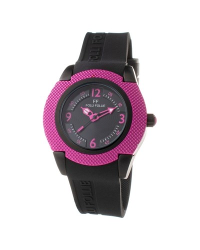 Folli Follie Orologio Donna Nero Ø40mm - Stile & Eleganza al Polso
