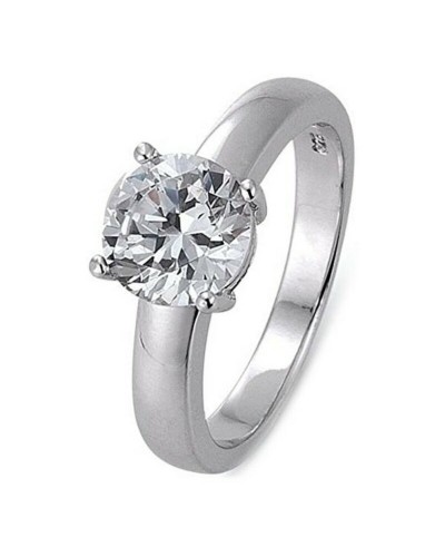 Gooix Damenring Silber 925 rhodiniert Größe 18 - Elegant & Raffiniert
