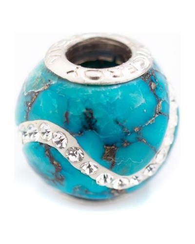 Viceroy Perlina Damen Silber 925 - Charm 1cm - Elegantes Schmuckstück
