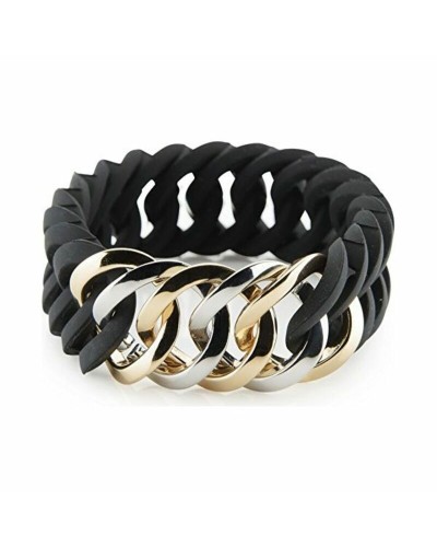 The Rubz Bracciale in Gomma Blu 25mm - Stile Casual e Resistente
