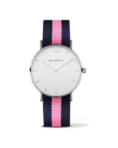 Paul Hewitt Signature Unisex Watch Silver Steel 39mm - Nautical Style
