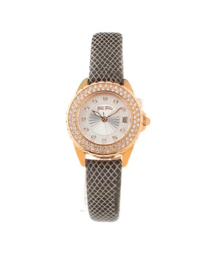 Folli Follie Montre Femme WF1B006STM Argent, Ø 30mm - Élégante et Raffinée
