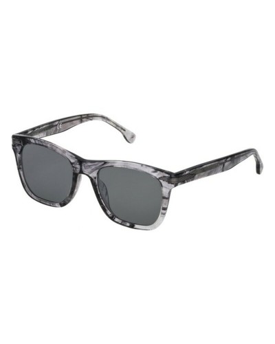 Lozza SL4128M Occhiali da Sole Uomo - Montatura Nero Opaco, Lenti Ø 52mm
