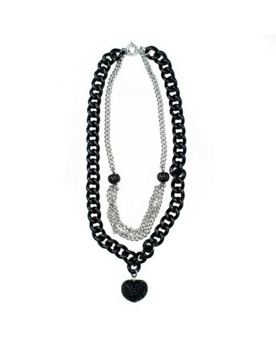 Folli Follie Collar de Mujer 4N0T096KM, Plata 925, Longitud 40 cm
