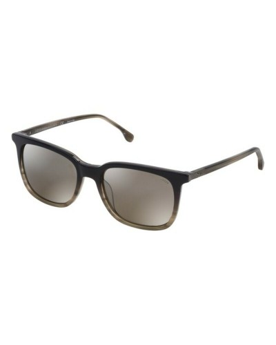Lozza SL4160M Sonnenbrille für Herren - Gestell Mattschwarz, Gläser Grau, 56mm

