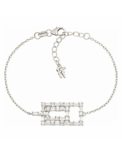 Folli Follie Pulsera Mujer Plata 17cm - Joya Elegante

