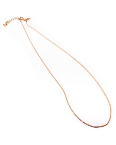 Crazy Follies Women's Necklace Rose Gold 20cm - Elegant Fashion Choker
