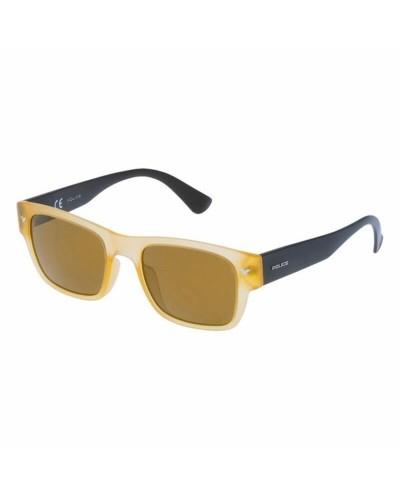 Police SPL15051760G: Gafas de Sol para Hombre, Lentes Ø 51mm, Diseño Moderno
