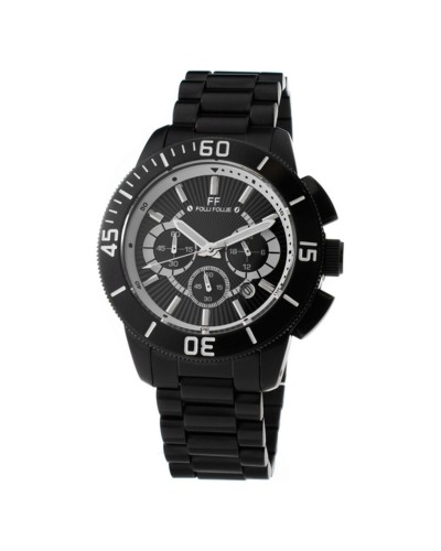 Folli Follie Reloj de Hombre 40mm Negro - Diseño Elegante & Resistente

