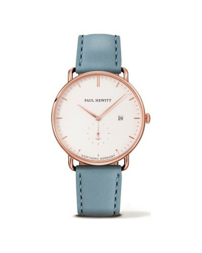 Paul Hewitt Grand Atlantic Men's Watch - 42mm, White & Silver - Elegant & Durable
