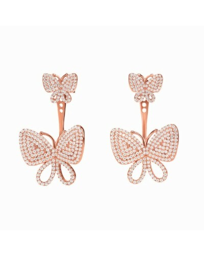 Folli Follie Boucles d'oreilles pendantes Femme 3E17S030RC - 3,7 cm
