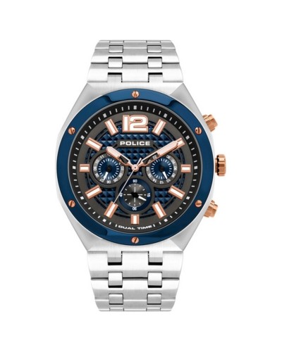 Police Blacksea PL15995JSTBL61M - Herrenuhr Blau Stahl Ø46mm
