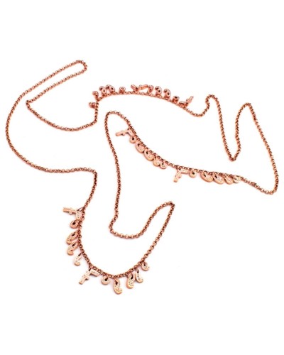 Ketting Dames Folli Follie 3N13T022RC 80 cm