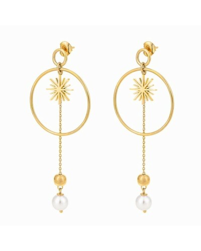 Oorbellen Dames Folli Follie 3E19S130YW (7,3 cm)