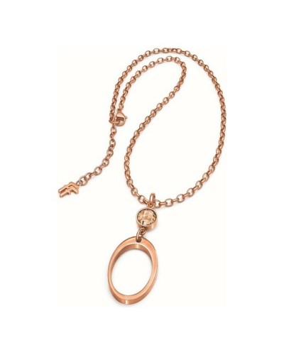 Folli Follie Collana Donna 3N15T002RS Acciaio Rosé 45cm
