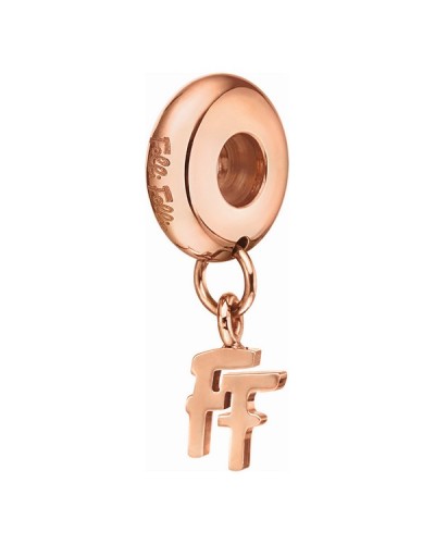 Folli Follie Perlina Damen Gold 1P16T011R - Charm Anhänger 1cm
