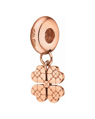 Folli Follie Perlina Femme Dorée 1P16T012R - Pendentif Charm Élégant 1cm
