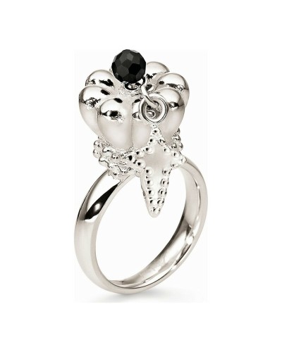 Folli Follie Bague Femme Noire Taille 56 (16) - Élégante et Raffinée
