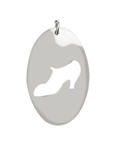 Folli Follie Damen Anhänger Roségold plattiert - Modernes Design 8cm - Geschenkidee
