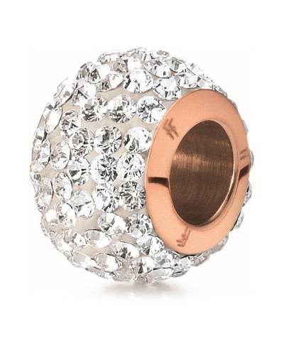 Folli Follie Perlina Argento 925 Donna - Ciondolo Charm 1cm - Per Bracciali e Collane
