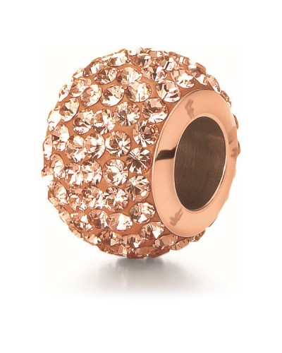 Dampärlor Folli Follie 3P0T023RS_- Gyllene 1 cm