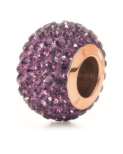 Folli Follie Perlina Damen Lila 1cm - Charm Modeaccessoire
