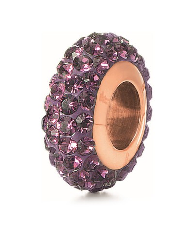 Naisten helmet Folli Follie 3P0T024RX_- Purppura 1 cm