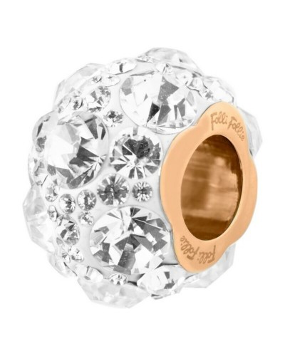 Folli Follie Damen Anhänger Roségold 2.5cm - Elegantes Fashion Schmuckstück
