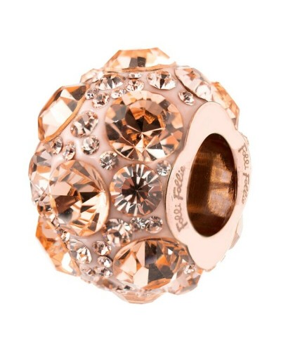 Folli Follie Colgante Mujer Oro Rosa 2cm - Elegancia Cotidiana
