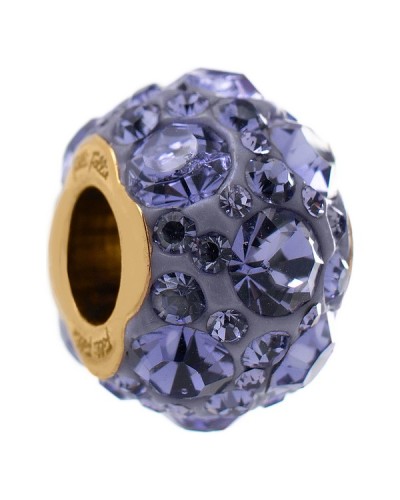 Folli Follie Perlina Mujer Violeta 3P13T019RX - Colgante Elegante
