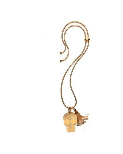 Crazy Follies Women's Necklace Rose Gold Plated 35cm - Elegant Choker
