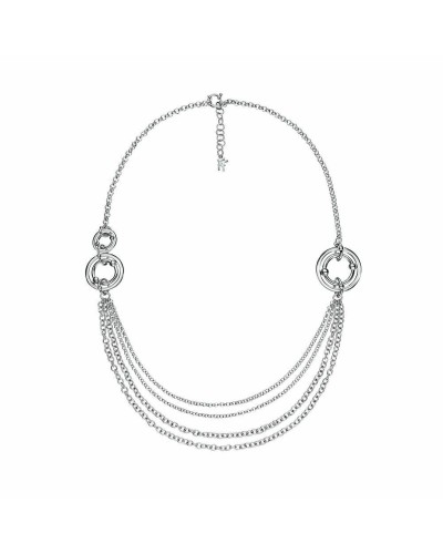Folli Follie Collana Donna 1N15F075: Argento, 38cm - Elegante e Raffinata
