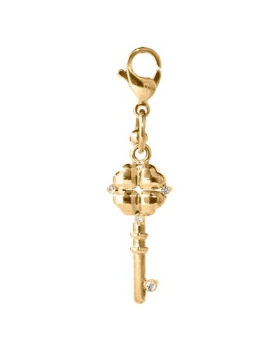 Folli Follie Perlina Femme Dorée 3P1T009RC - Pendentif 3cm
