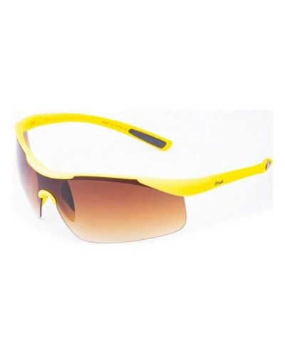 Fila SF217-99YLW: Gelbe Sport-Sonnenbrille Unisex
