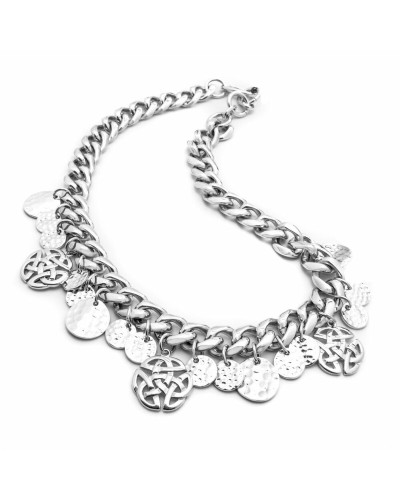 Collana Donna Folli Follie 1N7F120 Argento 925 Girocollo 40cm
